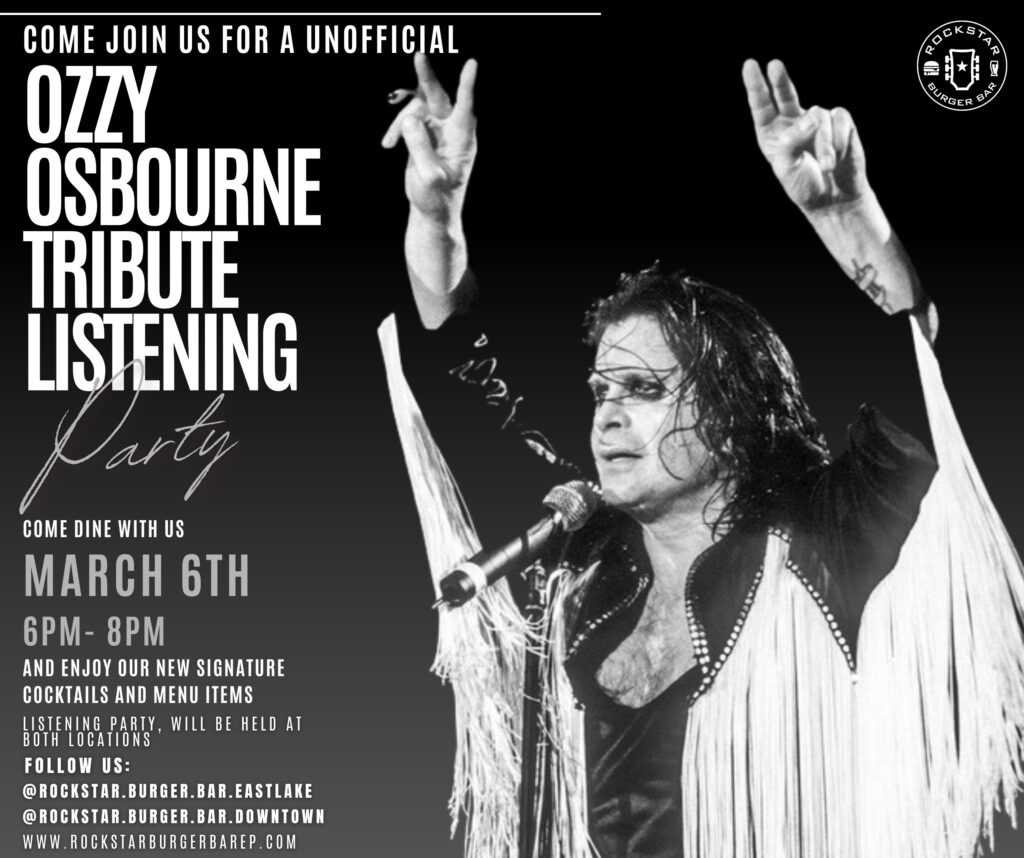 Ozzy Osbourne Unofficial Tribute Listening Party