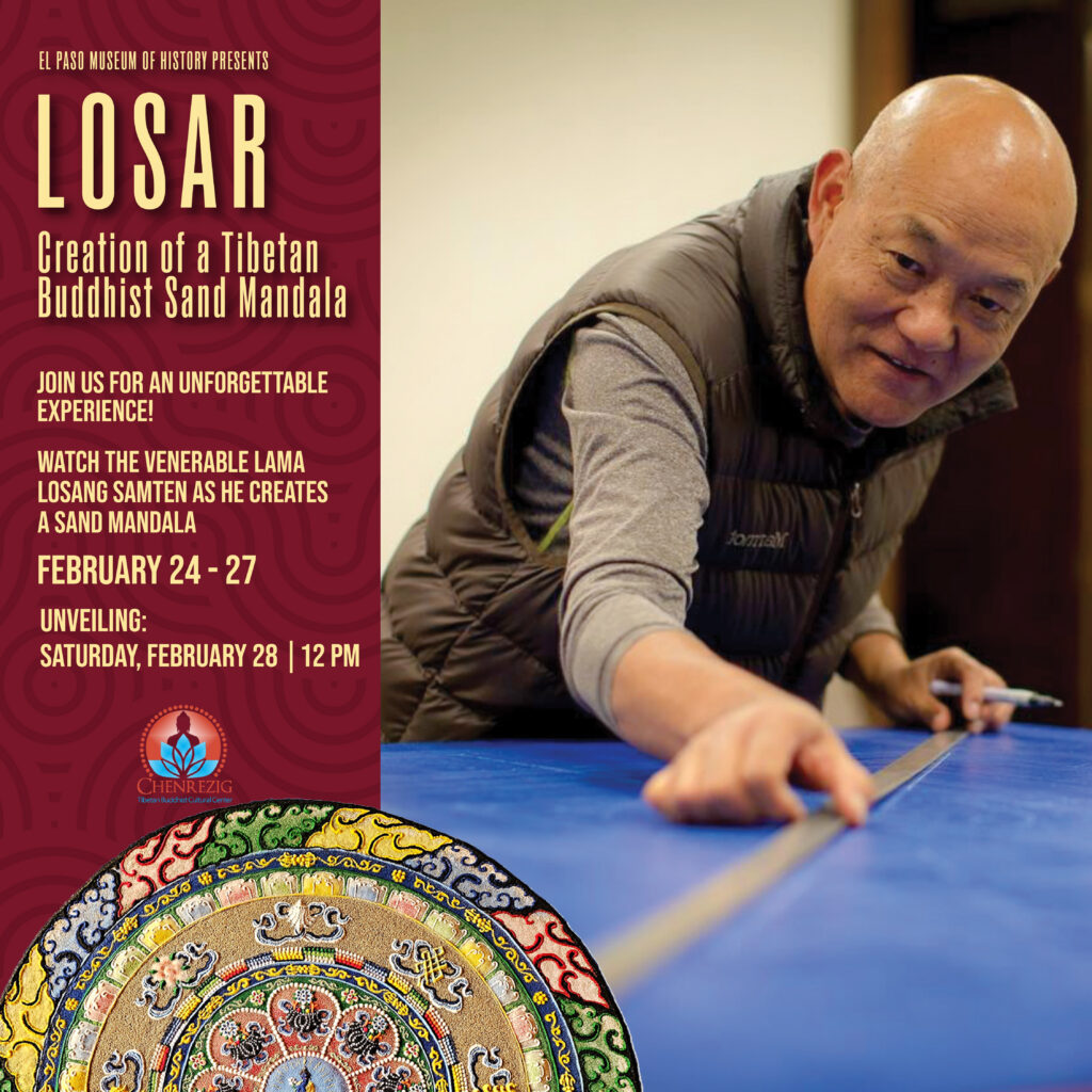 Losar: Creation of a Tibetan Buddhist Sand Mandala