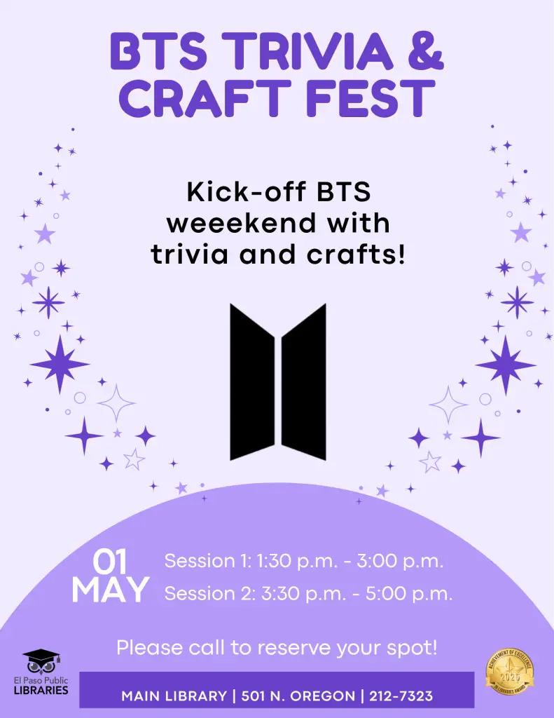 BTS Trivia & Craft Fest