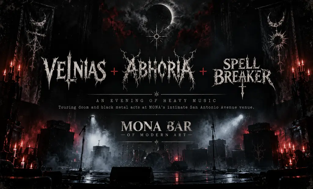 Velnias + Abhoria + Spell Breaker @ MONA Bar