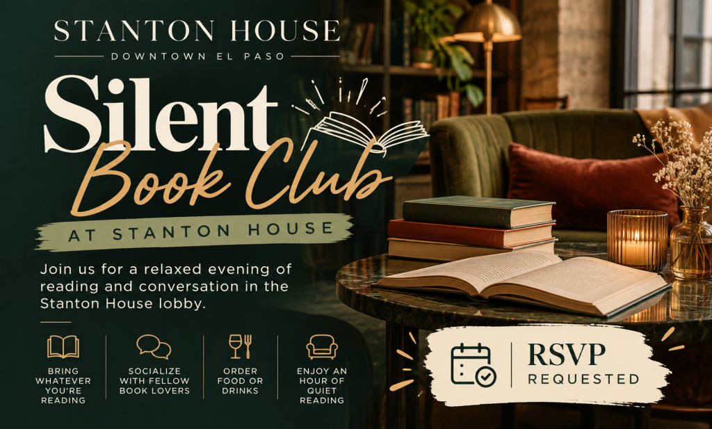 Silent Book Club at Stanton House